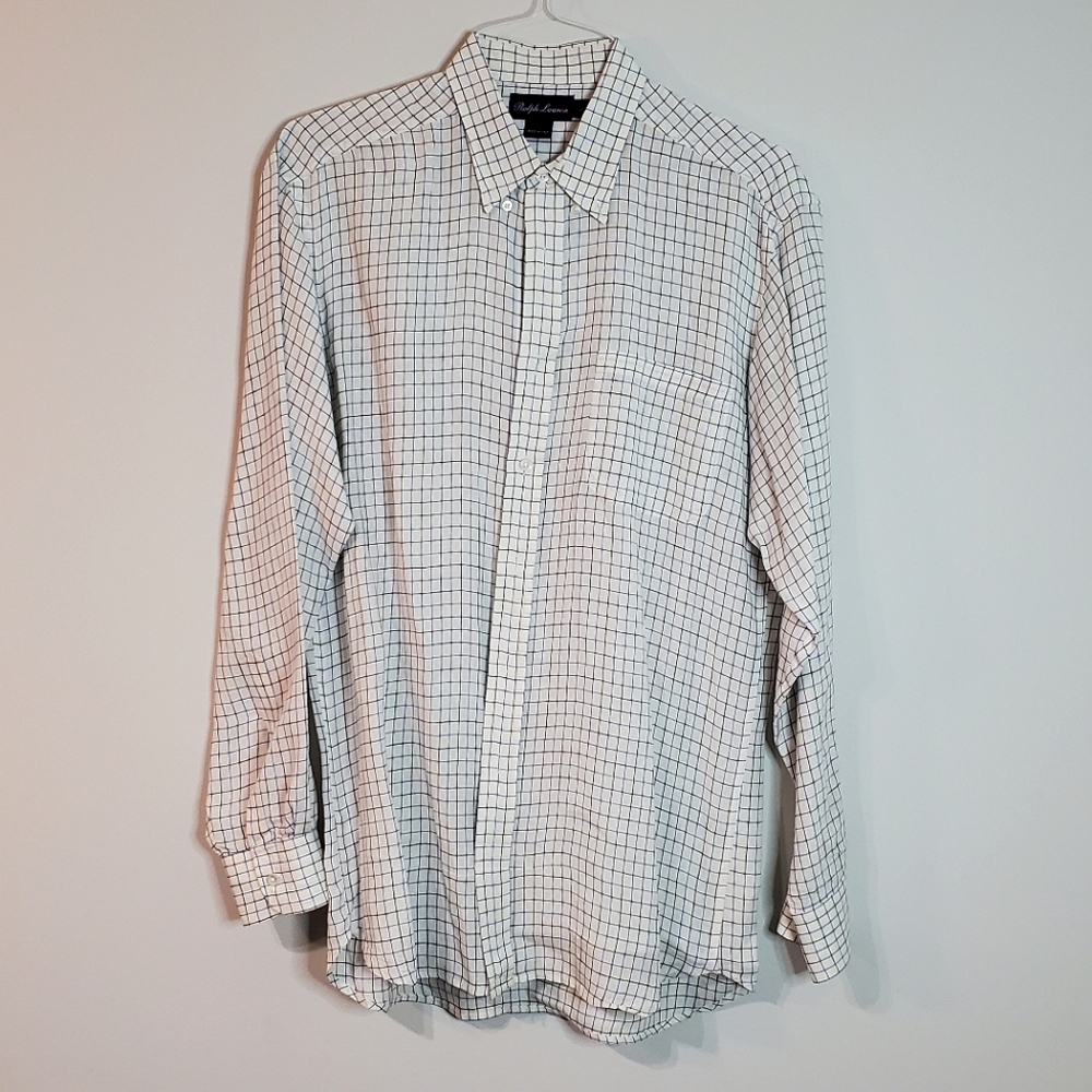 Ralph Lauren PURPLE LABEL Linen Button Down